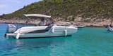 Motorboat Beneath Flyer 7.7 Space Deck – best yacht rental in Croatia | Yacht4Less