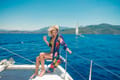 Charter a Catamaran Lizzy rental in Turkey with or without a skipper | Yacht4Less