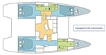 Catamaran Sophie available for yacht charter in Croatia | Yacht4Less