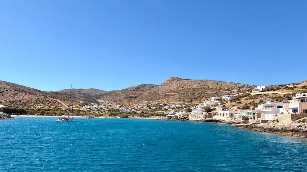 Alopronia port, Sikinos