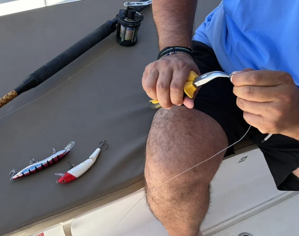 Preparation before fishing