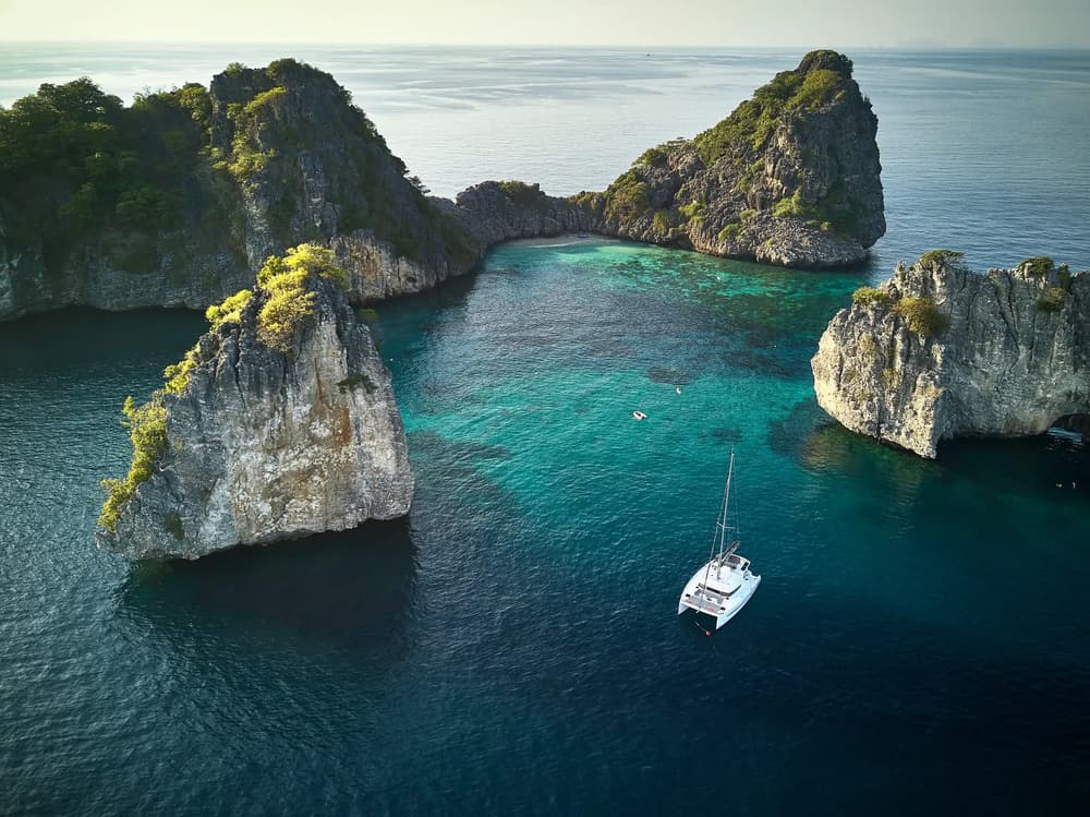 A Catamaran in Thailand