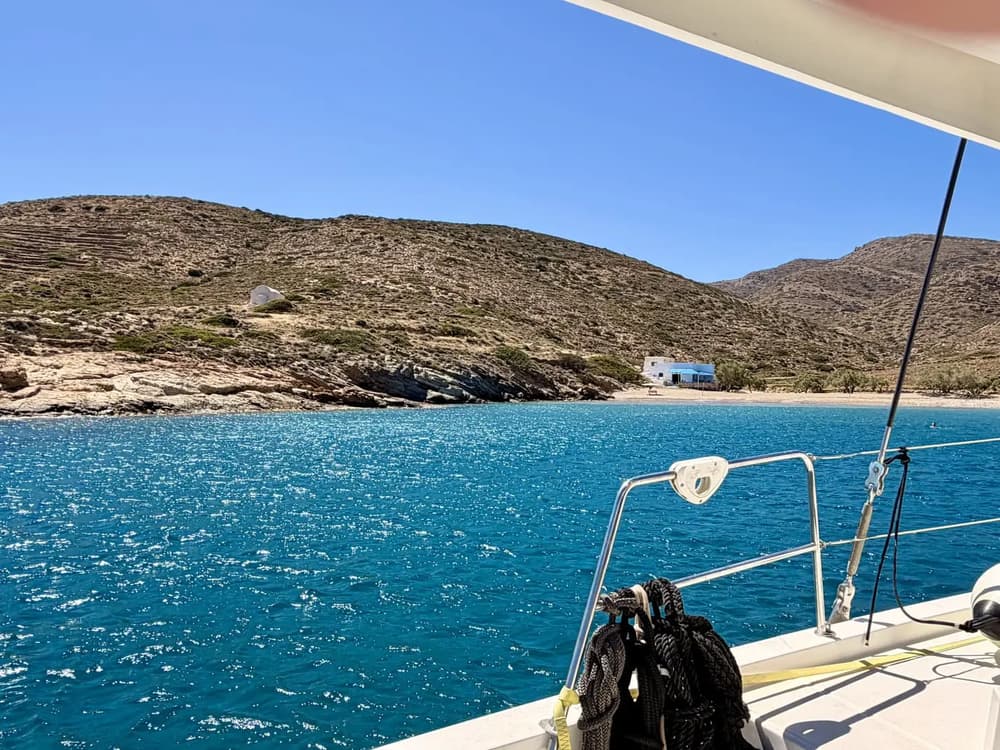 cyclades sailing in the aegean