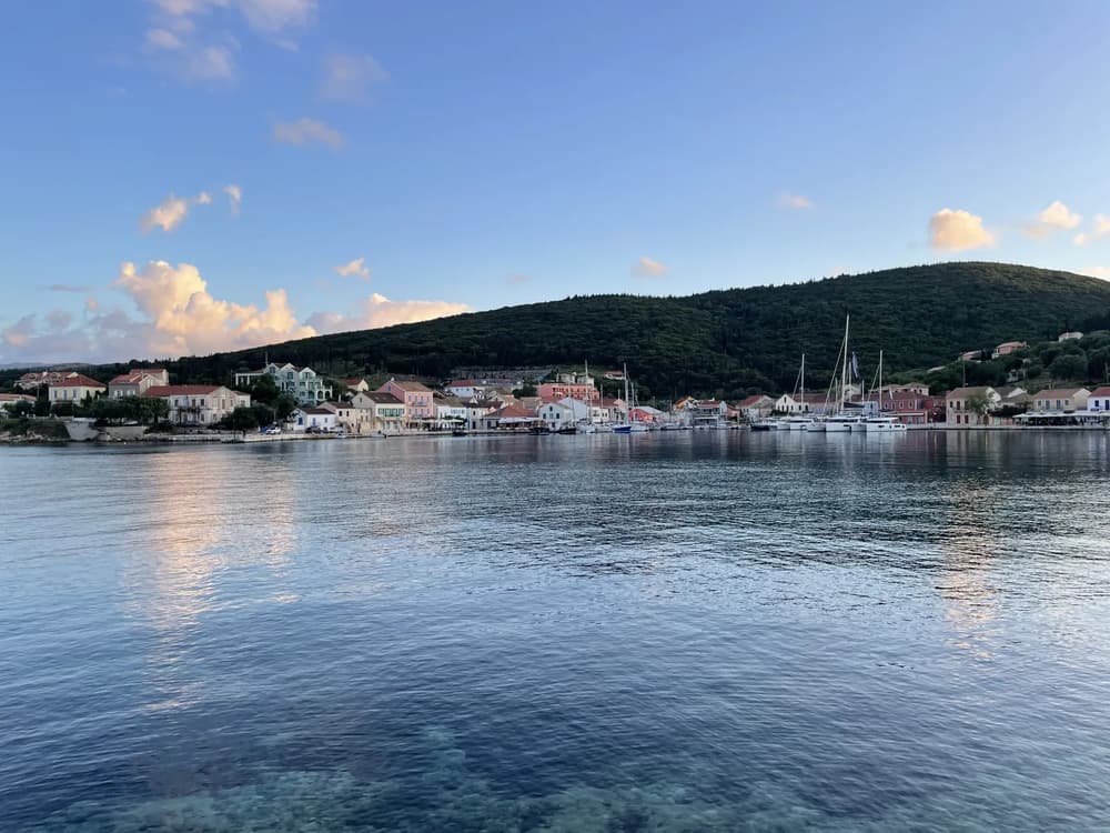 ionian power catamaran fiscardo late season sailing