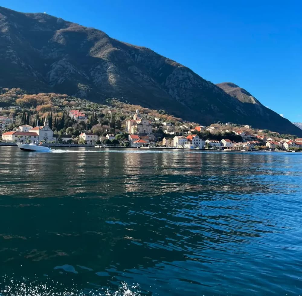vie of the port of Kotor in Montenegro sailing holidays