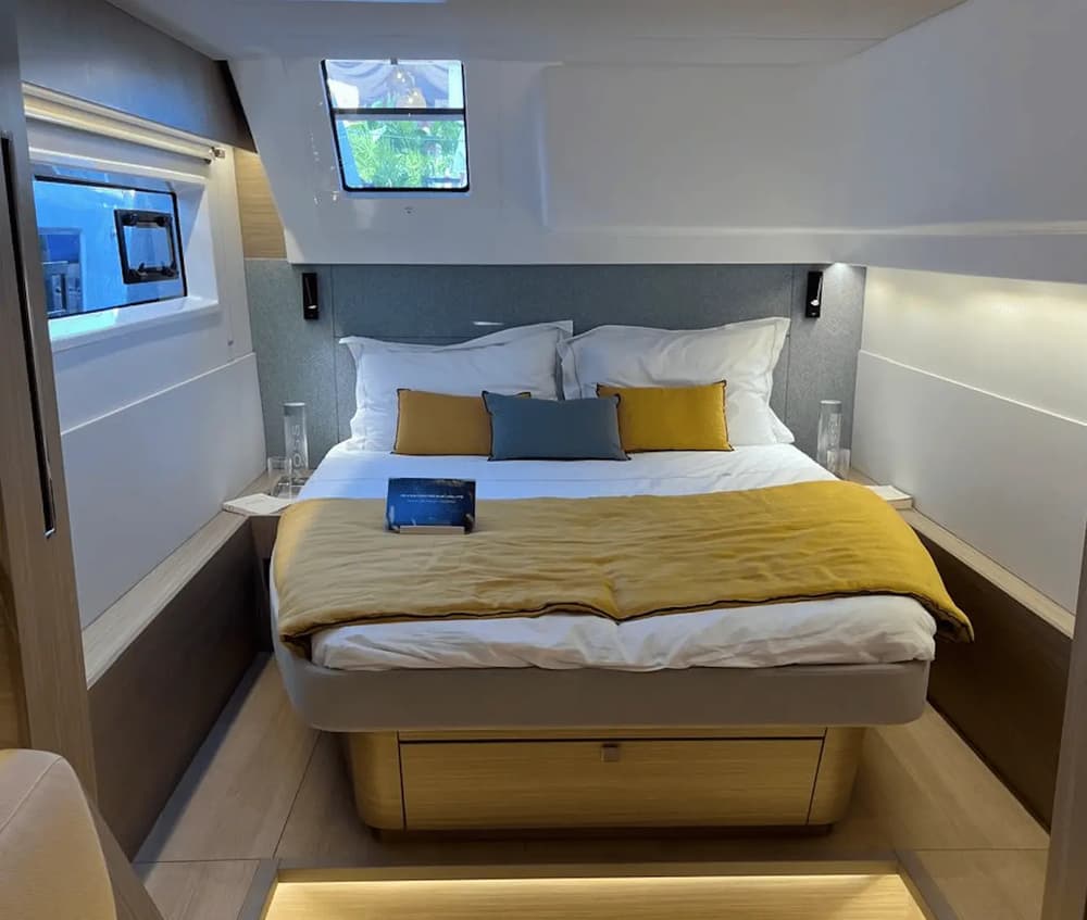 lagoon 47 cabin