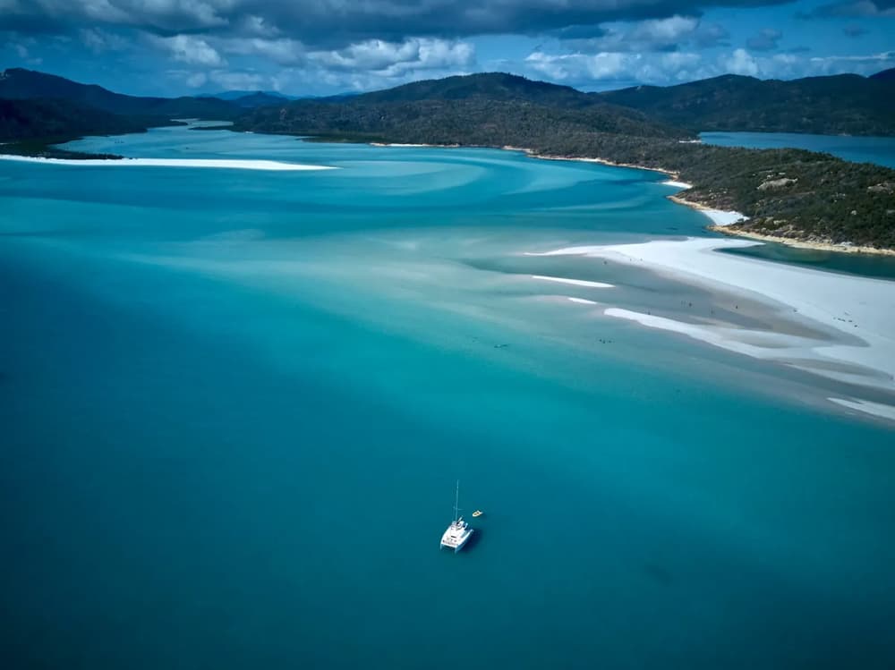 Yacht sail in Australia