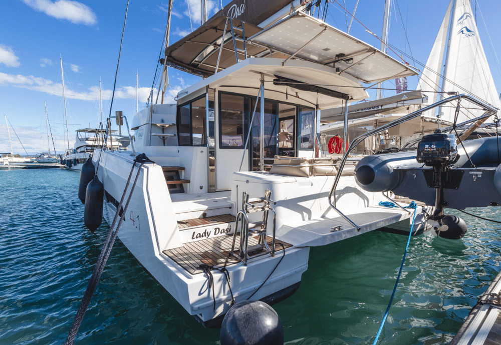 bali catamaran for charter