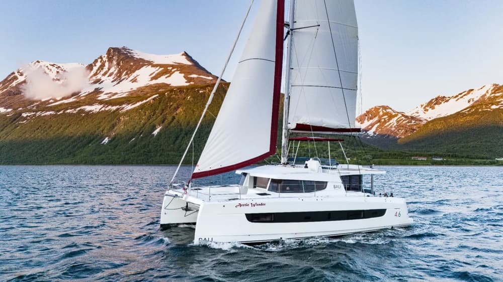 bareboat catamaran charter in norway