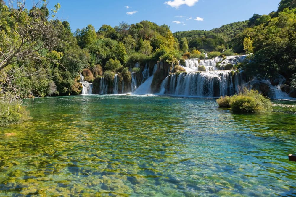 how to reach plitvice while sailing around skradin and kornati