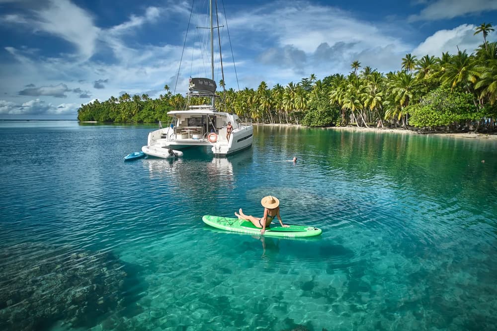 French Polynesia yacht sail