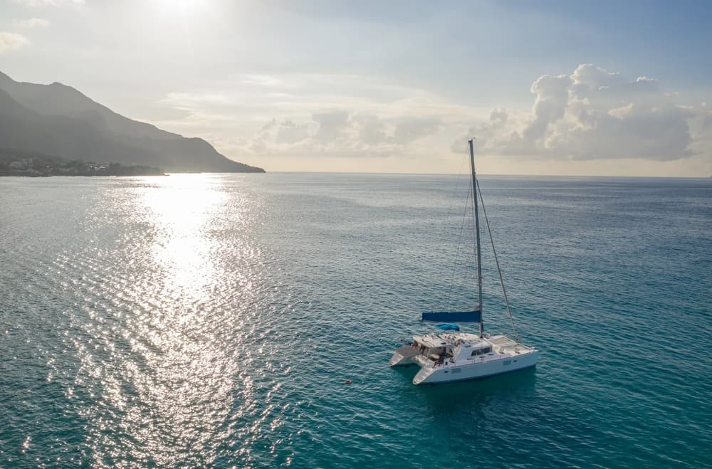 St. Martinique sea