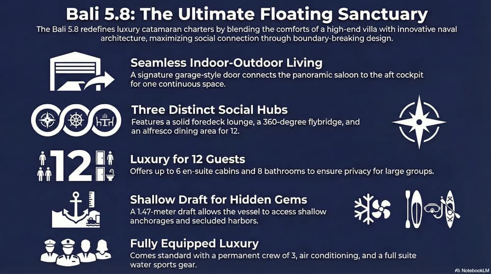 Bali Catamaran Infographic