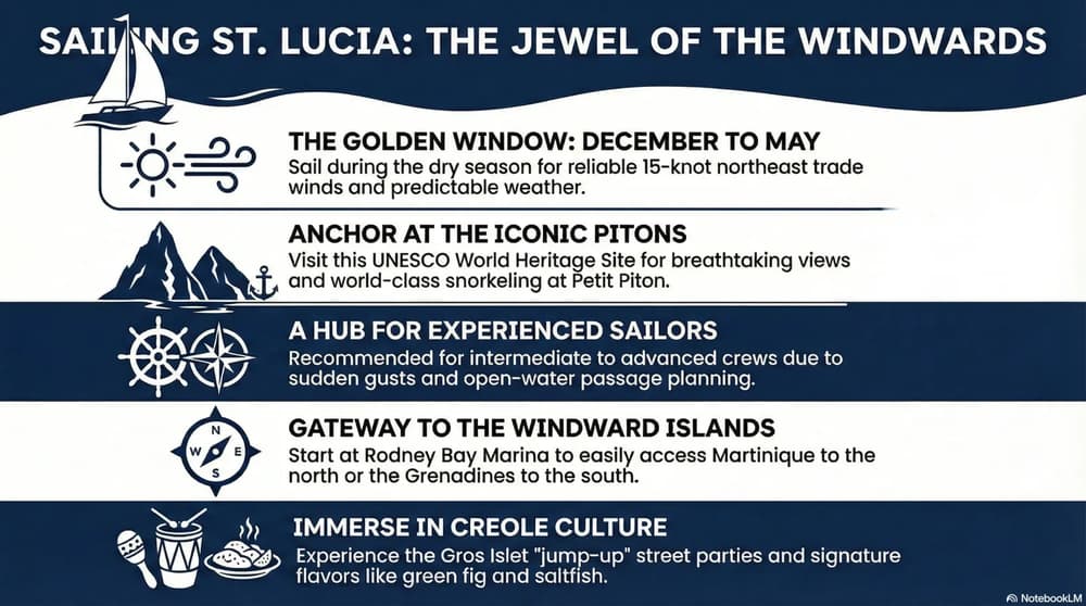 St. Lucia Infographic