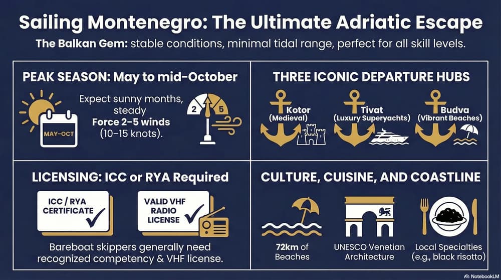 Sailing Montenegro Guide