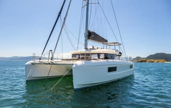 Catamaran Ouzo Daddy charter rental in BVI | Yacht4Less