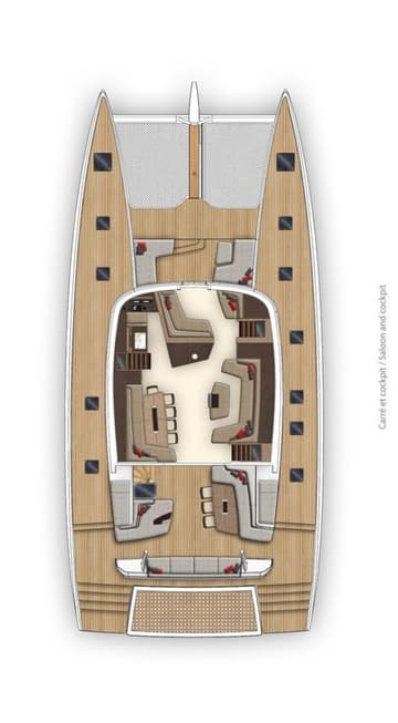 Catamaran Adriatic Dragon available for yacht charter in Croatia | Yacht4Less