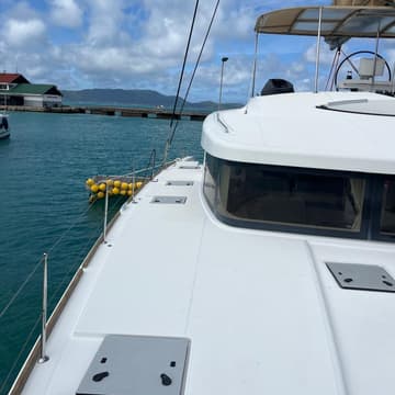 Catamaran GACKA  available for yacht charter in Seychelles | Yacht4Less