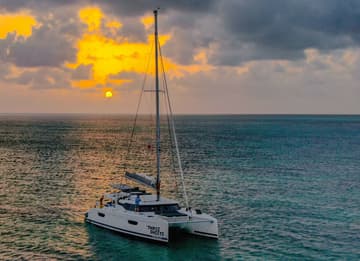 Best Price for a Catamaran Three Sheets rental in BVI | Yacht4Less