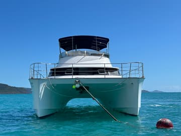 Best Price for a Power Catamaran DIMANCHE  rental in Australia | Yacht4Less