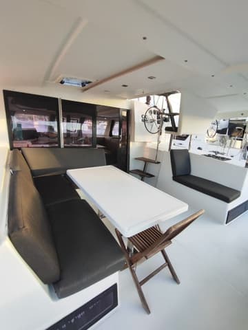 Catamaran HYLIA  available for yacht charter in Caribbean | Yacht4Less
