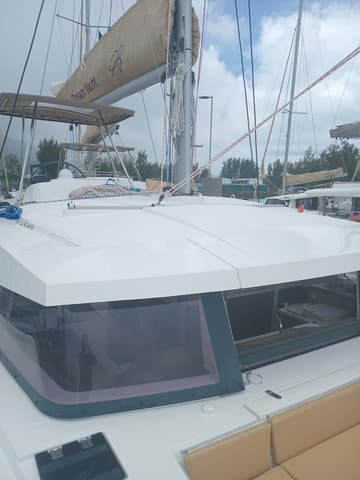 Catamaran ZENA  available for yacht charter in Seychelles | Yacht4Less