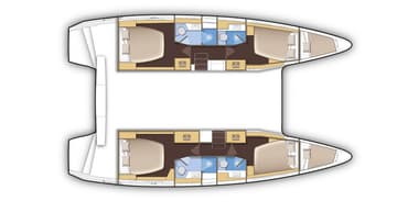 Best Price for a Catamaran Amici rental in Greece | Yacht4Less