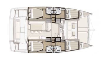 Best Price for a Catamaran Neusis rental in Greece | Yacht4Less