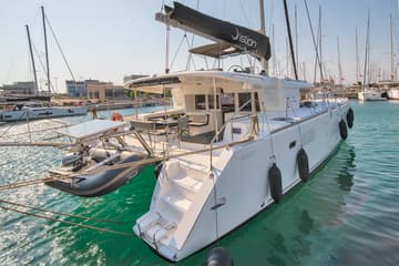 Catamaran Thetis available for yacht charter in Greece | Yacht4Less
