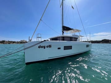 Best Price for a Catamaran DayElli rental in Spain | Yacht4Less