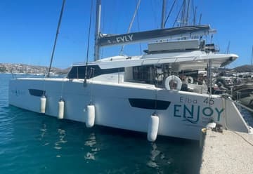 Best Price for a Catamaran Greek Beauty' rental in Greece | Yacht4Less