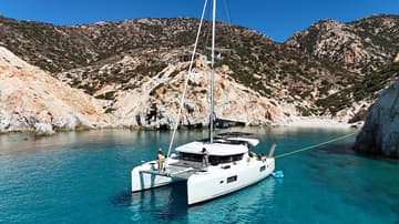 Catamaran Aktis available for yacht charter in Greece | Yacht4Less