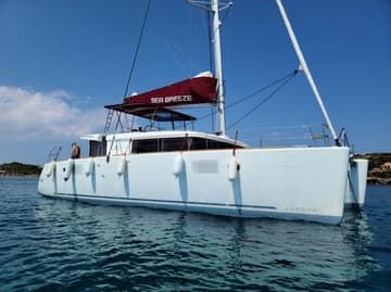 Catamaran Sea Breeze available for yacht charter in Greece | Yacht4Less
