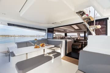 Catamaran Vienna Pearl available for yacht charter in Greece | Yacht4Less