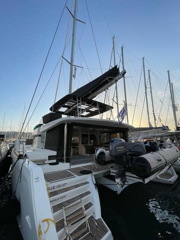 Catamaran Blue Velvet charter rental in Greece | Yacht4Less