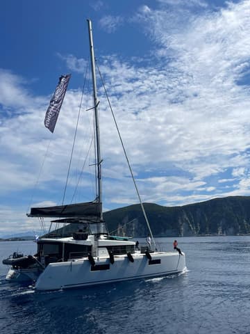 Best Price for a Catamaran Blue Velvet rental in Greece | Yacht4Less