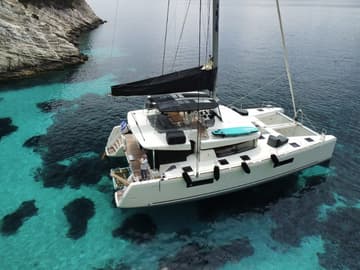 Catamaran Blue Velvet charter rental in Greece | Yacht4Less