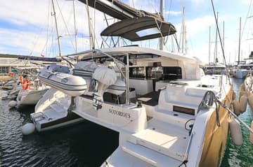 Catamaran Notorious available for yacht charter in Croatia | Yacht4Less