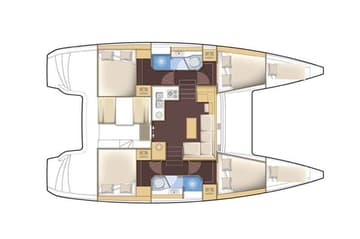 Best Price for a Catamaran Georgios rental in Greece | Yacht4Less