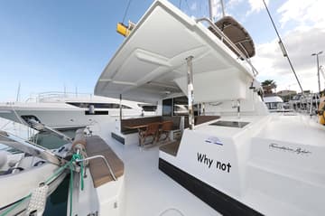 Catamaran Why Not available for yacht charter in Croatia | Yacht4Less