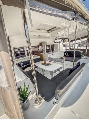 Catamaran Red Twin available for yacht charter in Croatia | Yacht4Less