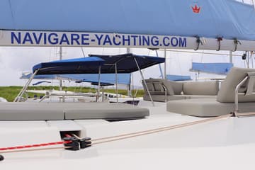 Catamaran No Shoes_X available for yacht charter in BVI | Yacht4Less