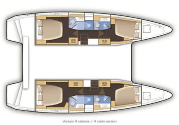 Catamaran Niriis available for yacht charter in Greece | Yacht4Less