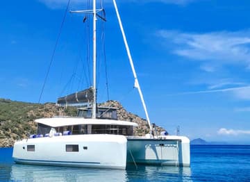 Catamaran Blue Steel charter rental in Greece | Yacht4Less