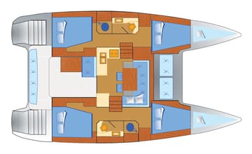 Best Price for a Catamaran Vaiana rental in Croatia | Yacht4Less