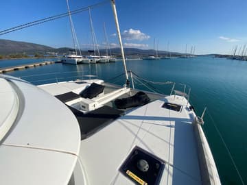 Catamaran HELM available for yacht charter in Greece | Yacht4Less