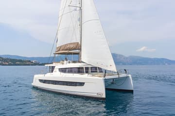 Catamaran About Time available for yacht charter in Greece | Yacht4Less