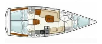 Best Price for a Sailboat Capriccio rental in Greece | Yacht4Less