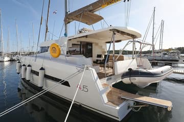 Best Price for a Catamaran Karina V rental in Croatia | Yacht4Less