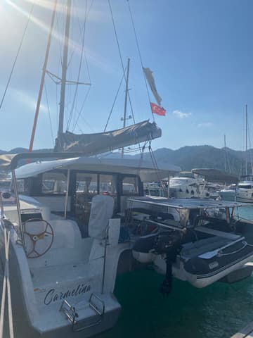 Best Price for a Catamaran Carmelina rental in Turkey | Yacht4Less